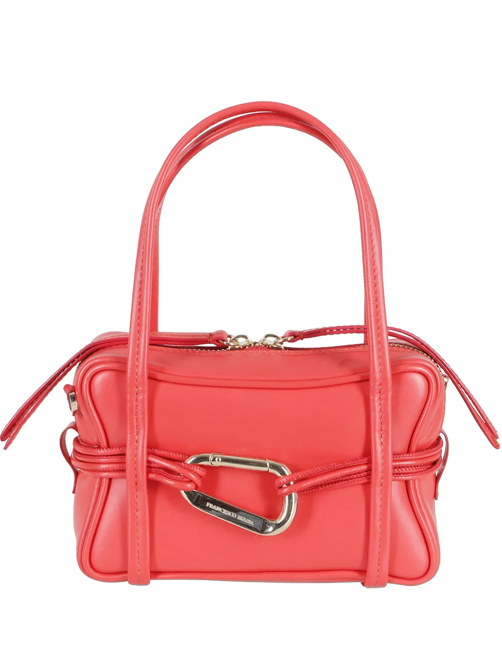 BIASIA mini Edwige 4Ever carabiner tote bag - Rosso