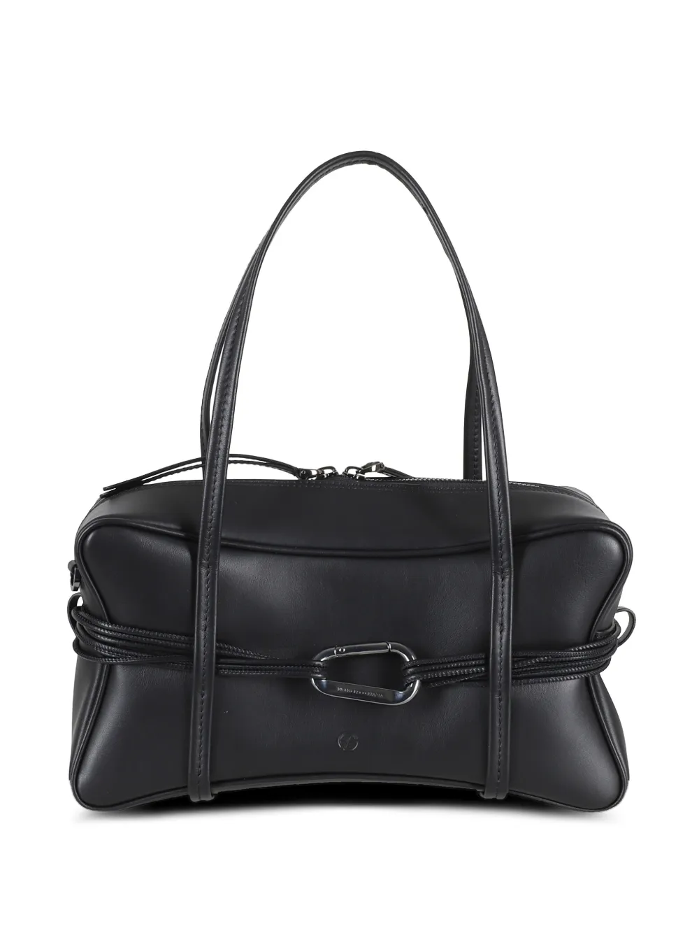 BIASIA Edwige 4Ever leather shoulder bag - Nero