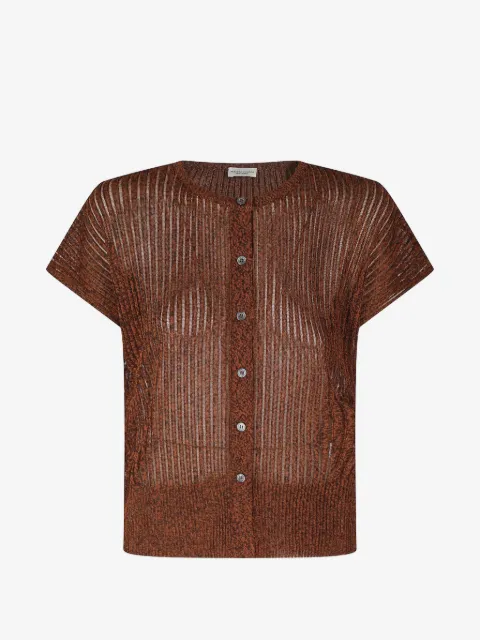 Roberto Collina open-knit cardigan