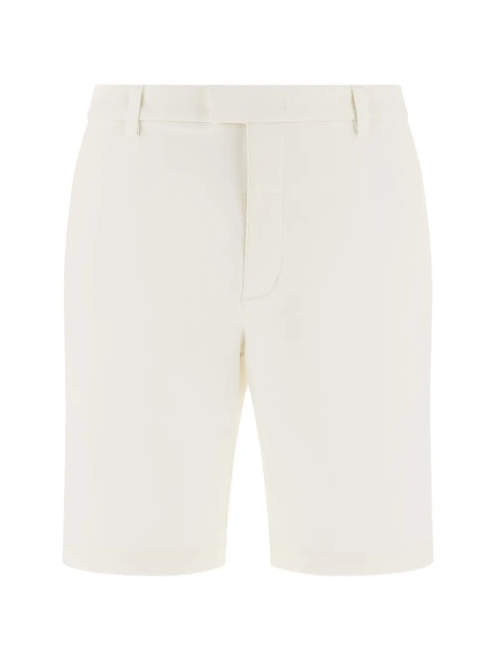 Boggi Milano B Tech Seersucker shorts - Bianco