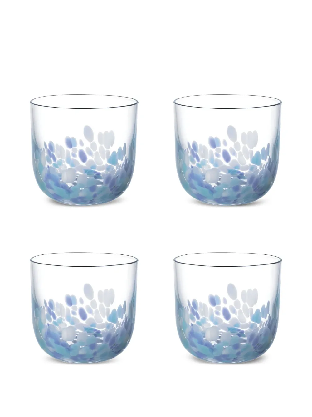 Villeroy & Boch Like Glass speckled glasses - Bianco
