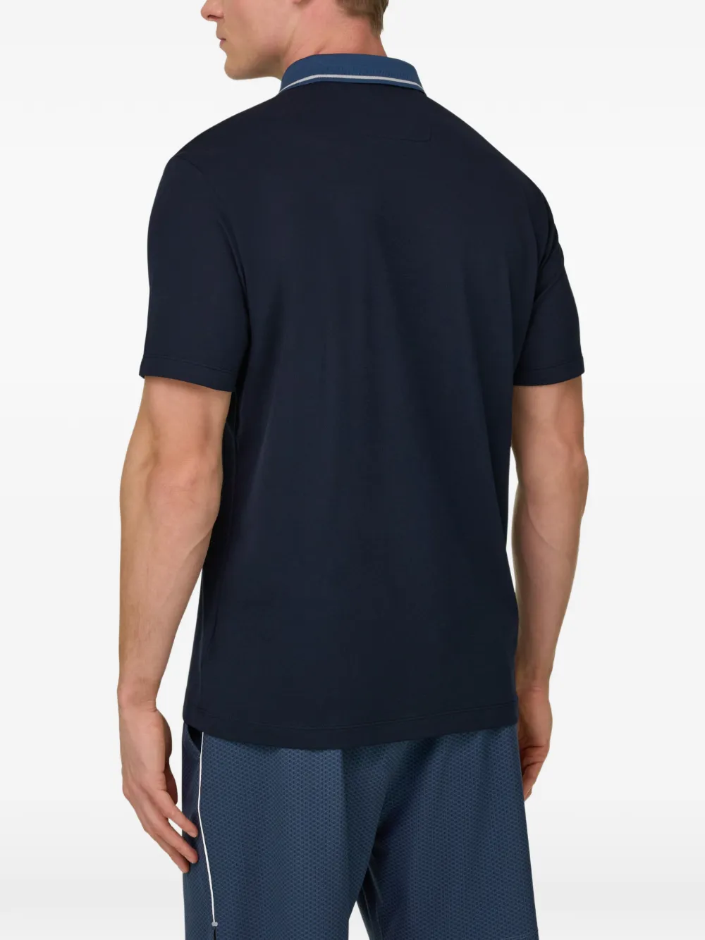 Boggi Milano Piqué poloshirt Blauw