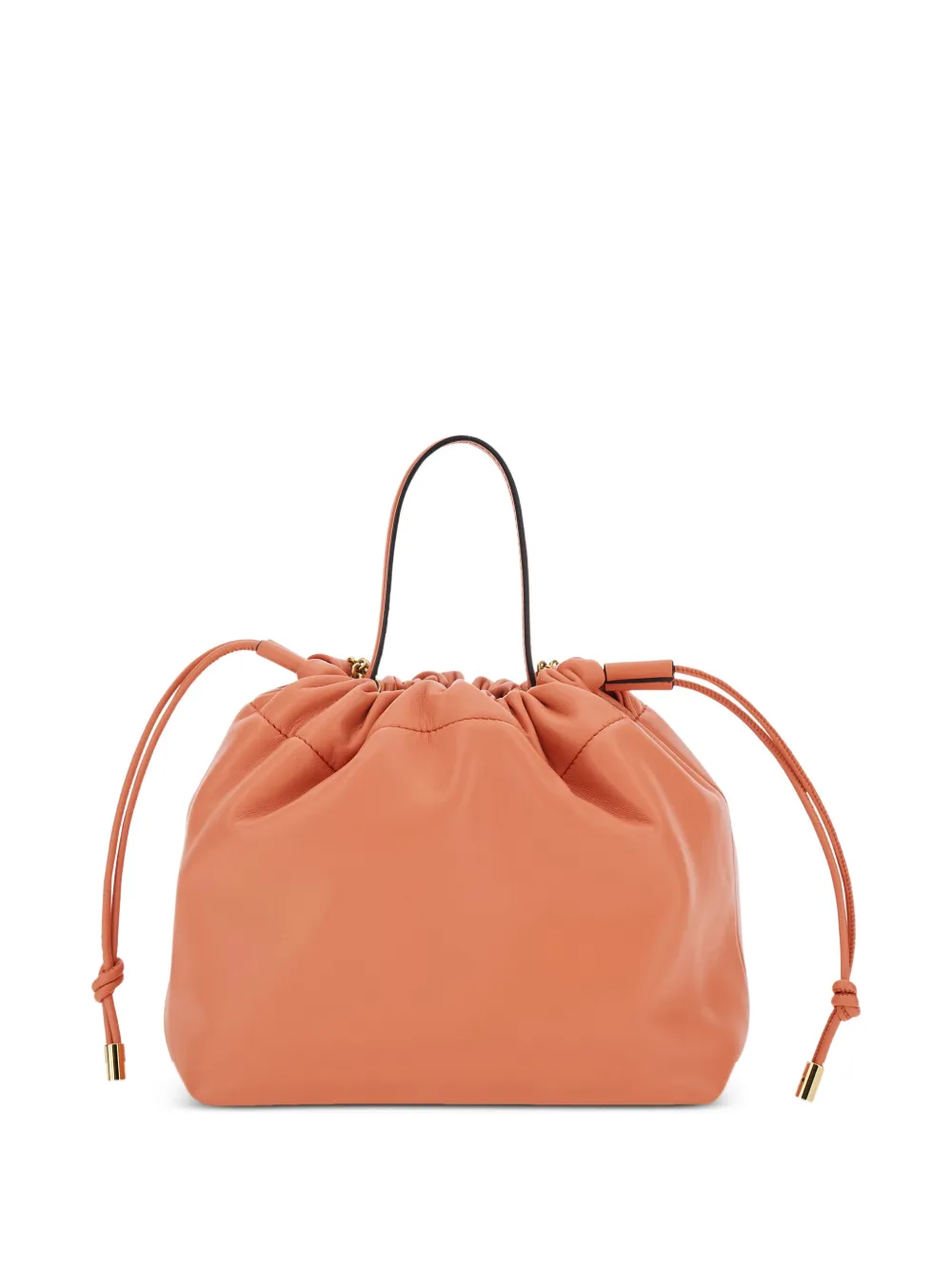  Chloé Sac Cabas à Lien De Resserrage Et Chaîne - Orange 