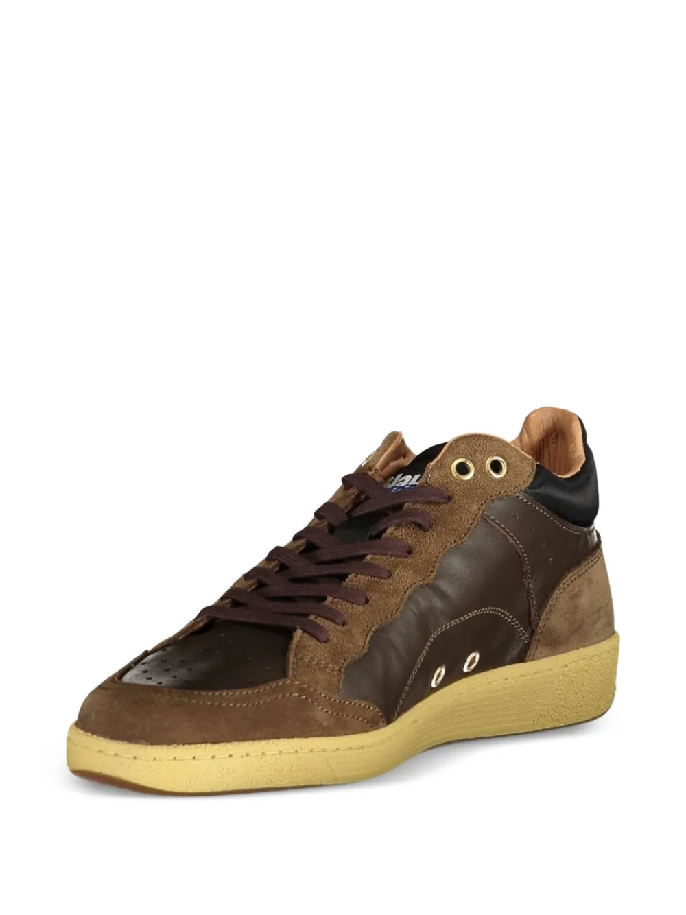 Blauer Murray suede-panel sneakers Bruin