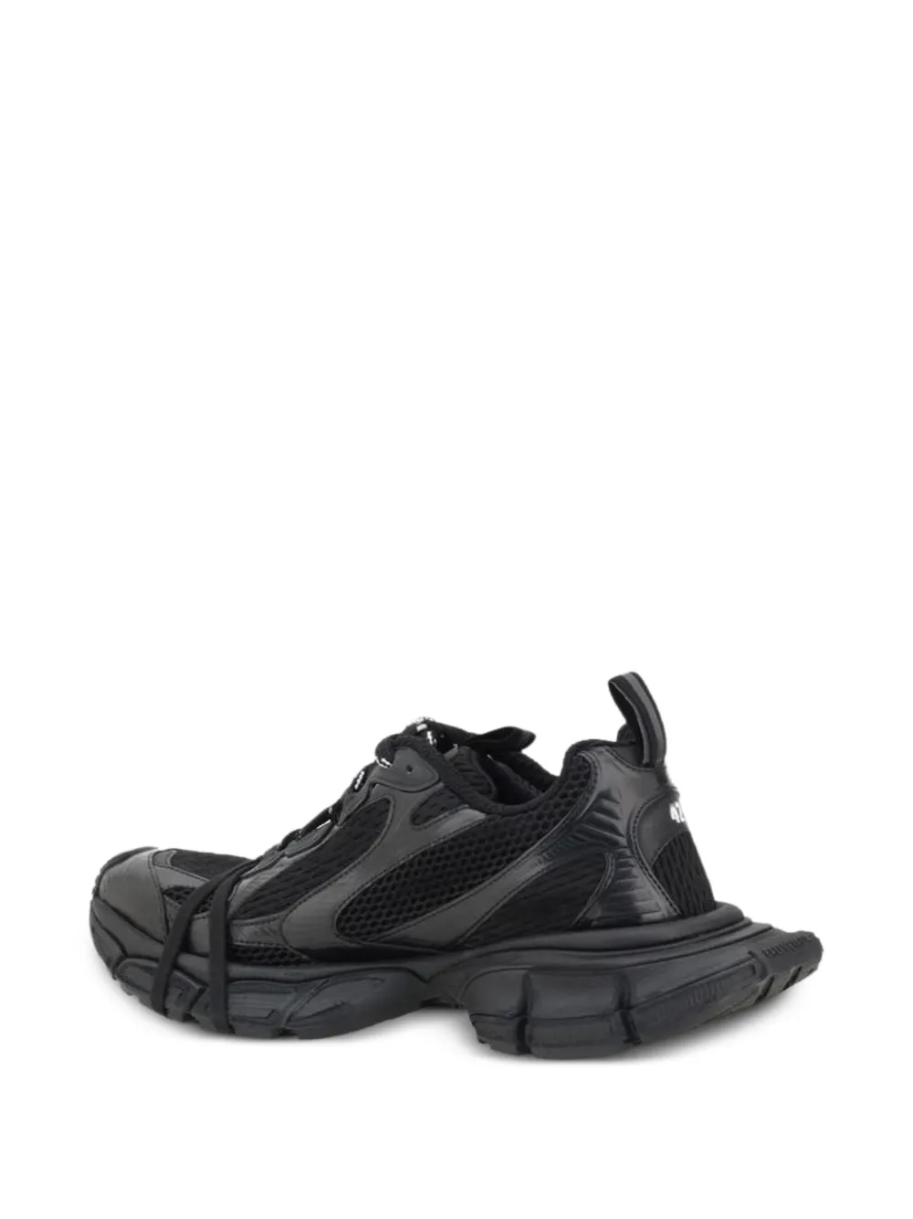 Balenciaga 3XL layered sneakers Zwart