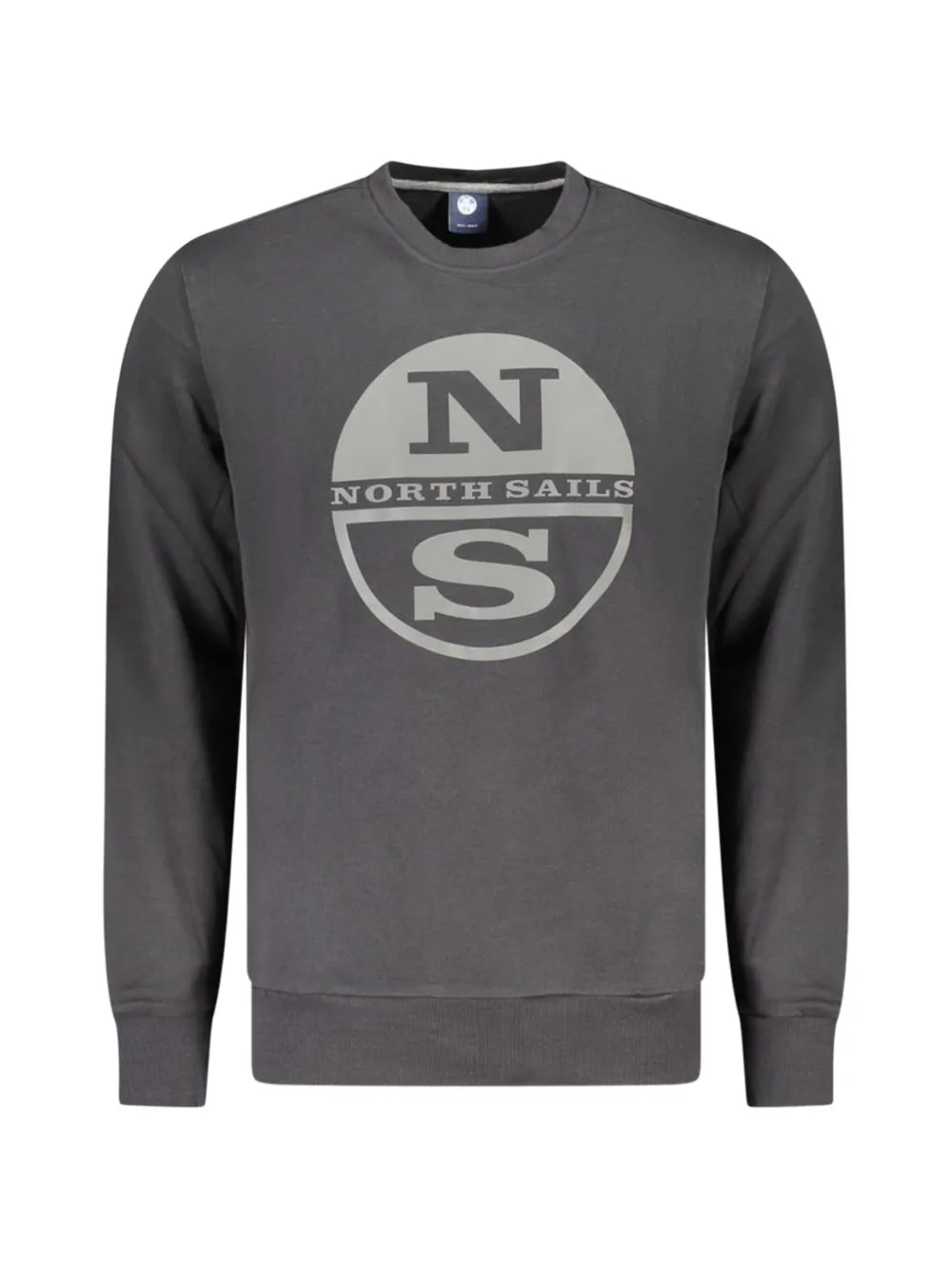 North Sails logo-print crew-neck sweatshirt - Grigio