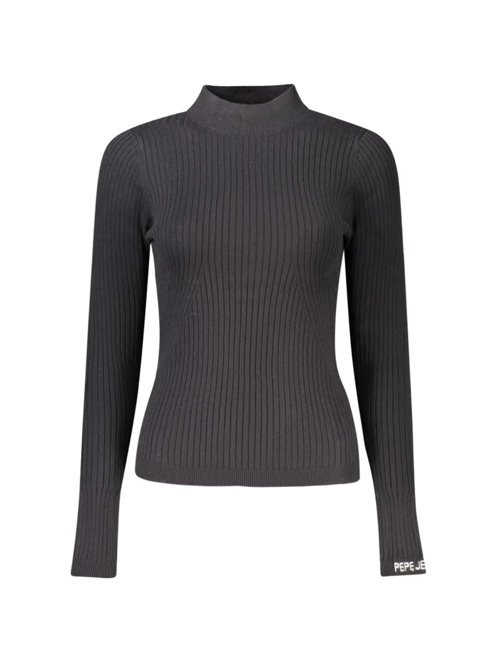 Pepe Jeans ribbed-knit turtleneck sweater - Grigio