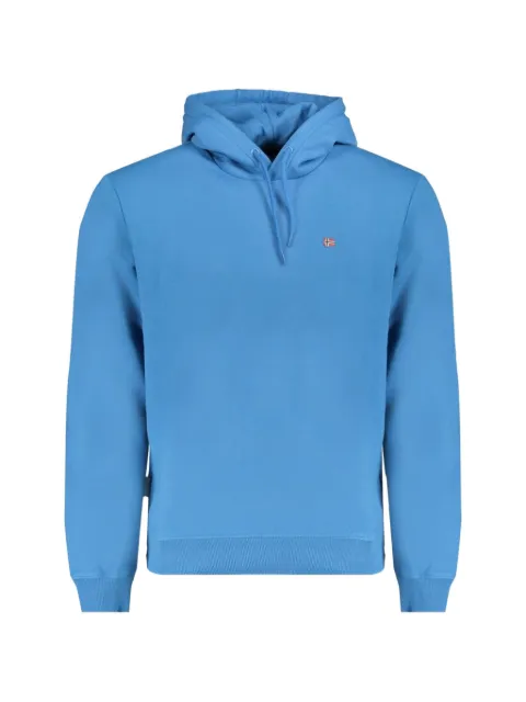 Napapijri logo-patch drawstring hoodie