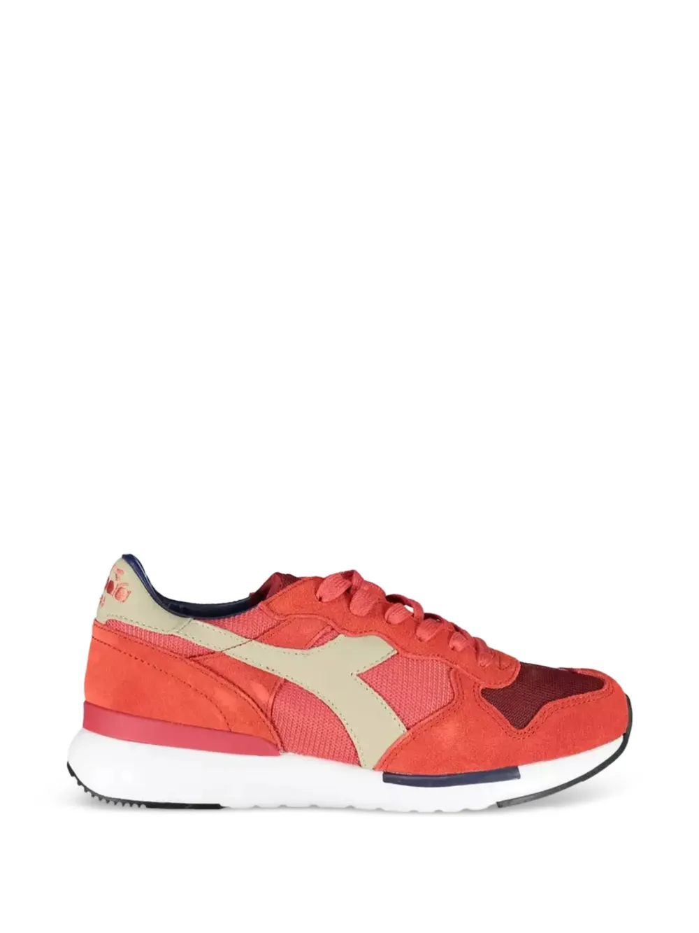Diadora S8000 suede-panelled suede-panel sneakers Rood