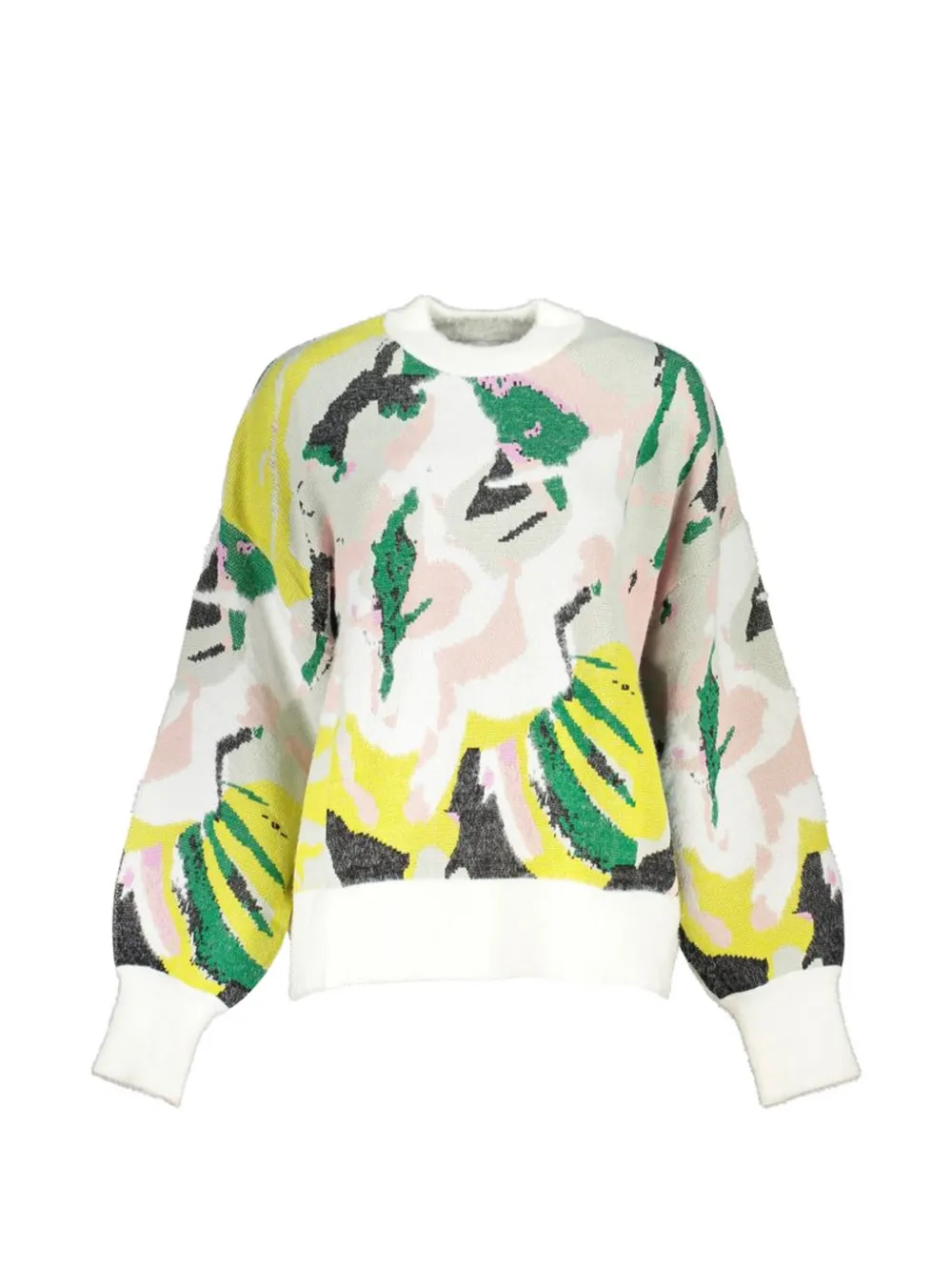 Desigual patterned sweater - Bianco