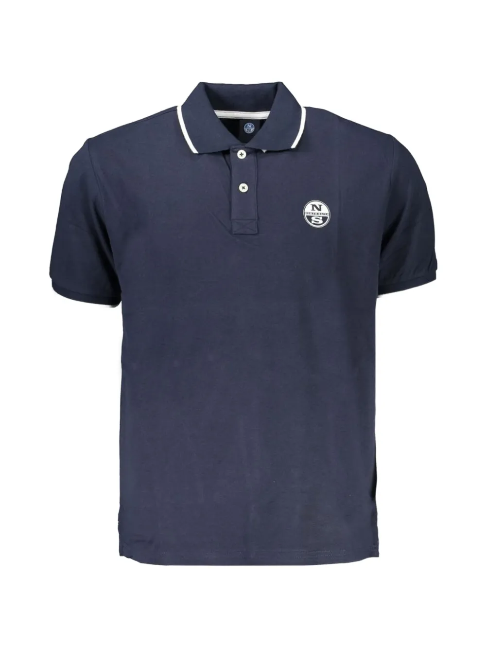 North Sails logo-embroidered polo shirt - Blu