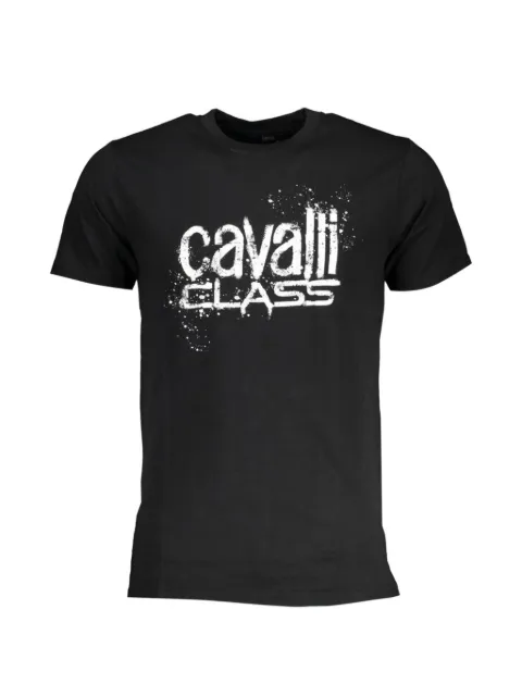 Cavalli Class logo-print crew-neck T-shirt