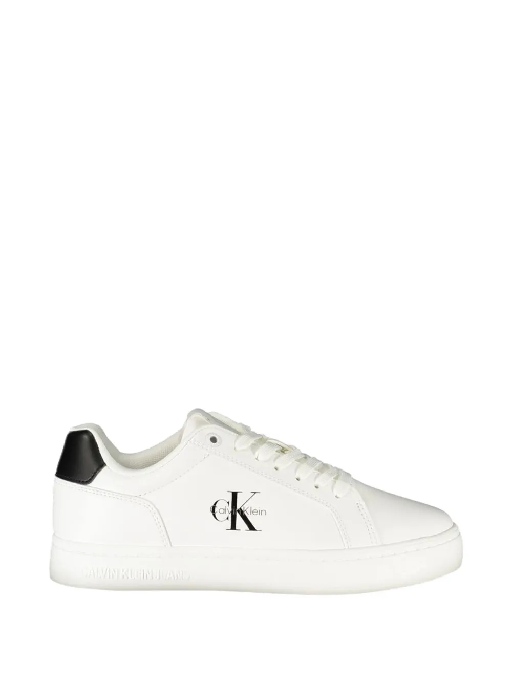 Calvin Klein logo-print sneakers - Weiß
