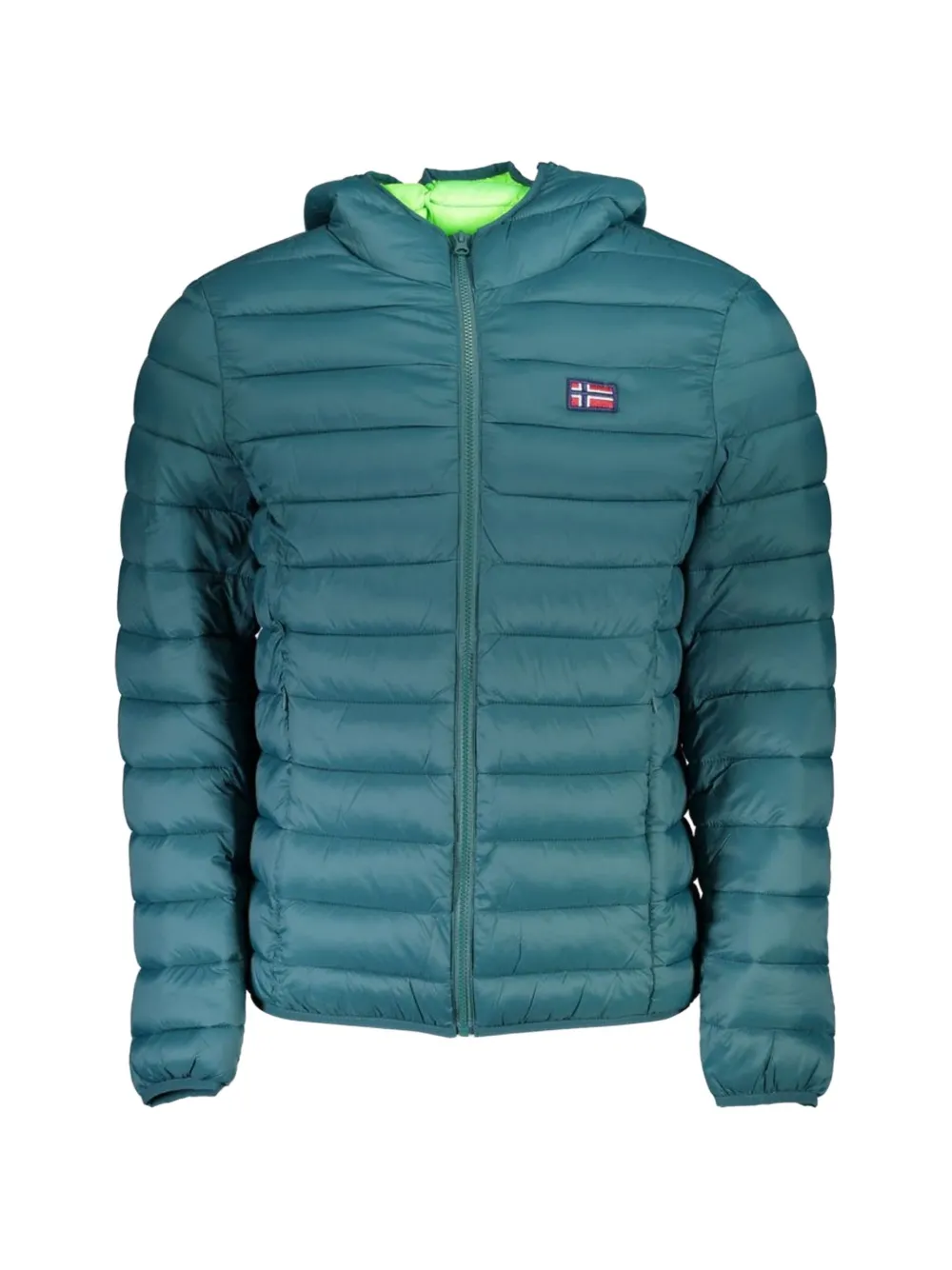 Norwegian Rain hooded padded jacket - Grün