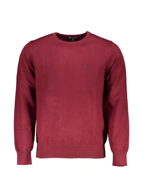 U.S. Grand logo-embroidered crew-neck sweater