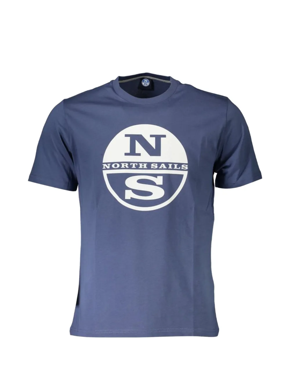 North Sails logo-print cotton T-shirt - Blu