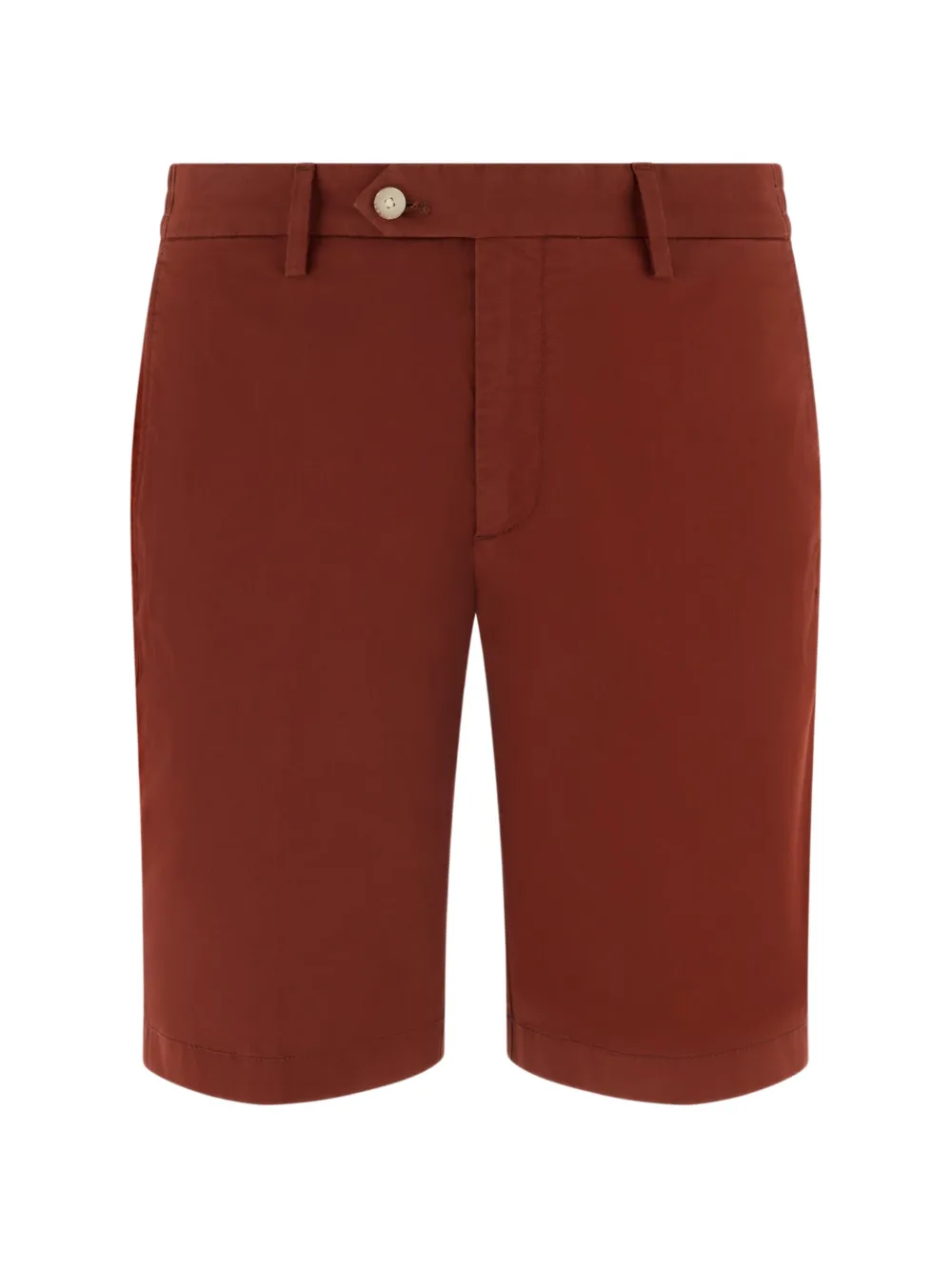 Boggi Milano stretch-cotton chino shorts - Marrone