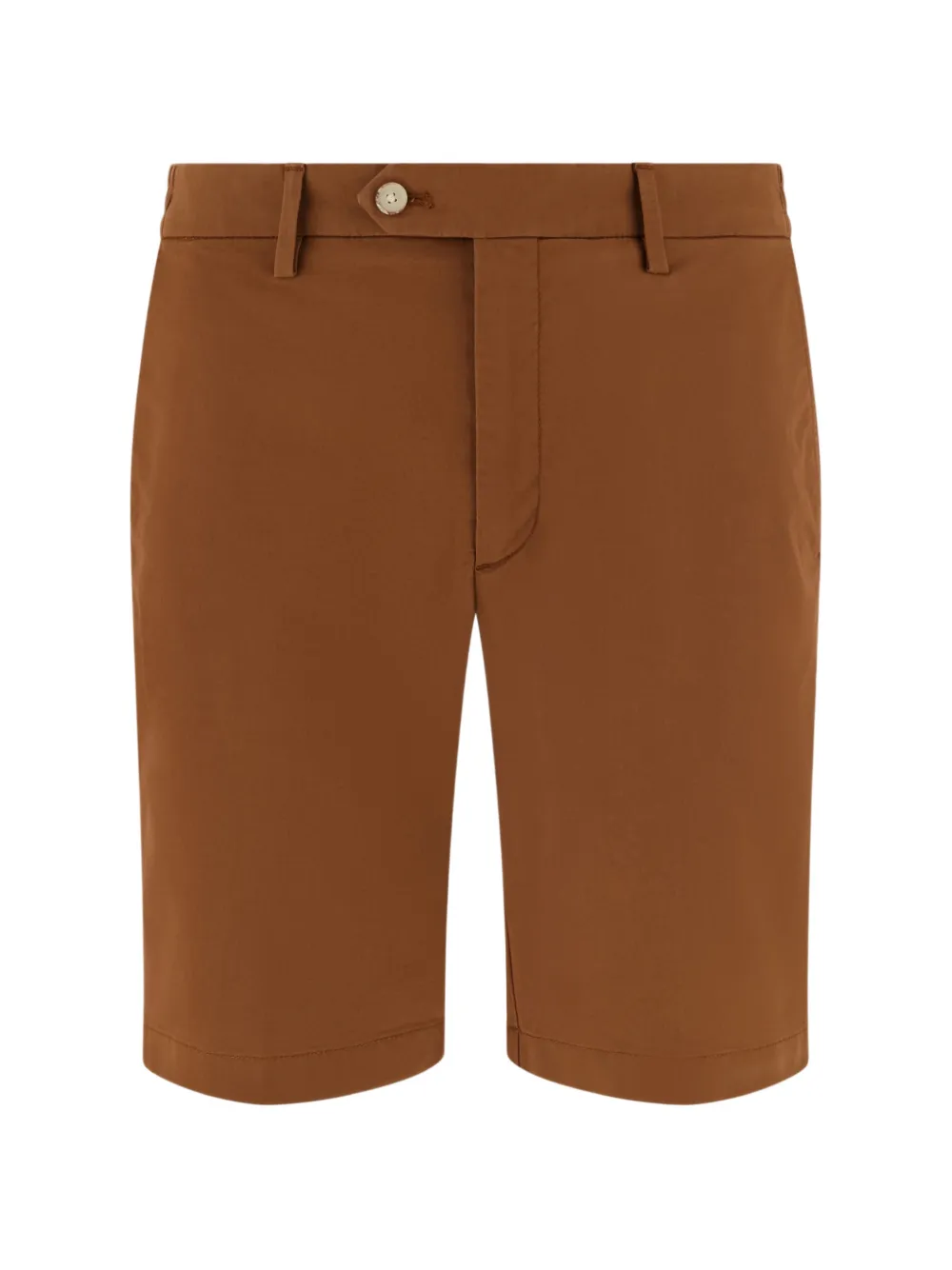 Boggi Milano stretch-cotton bermuda shorts - Marrone