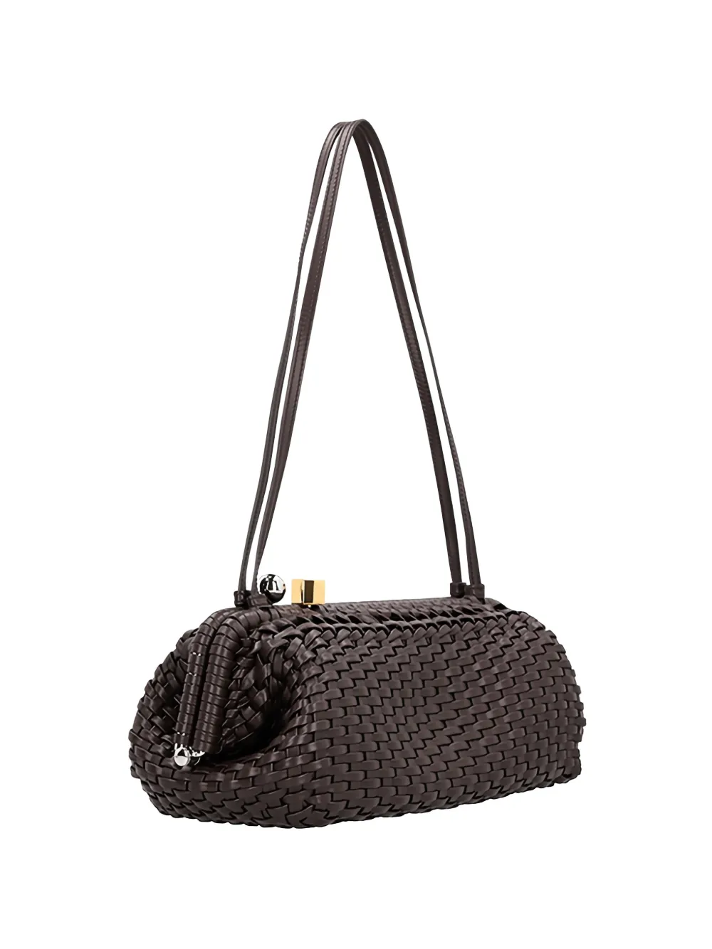 Jacquemus Salon clutch bag - Marrone