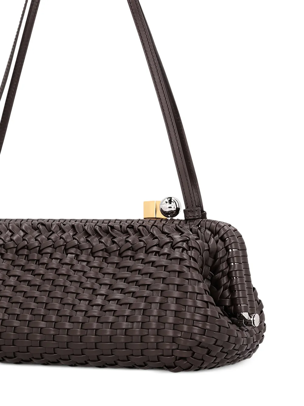 Jacquemus Salon clutch Bruin