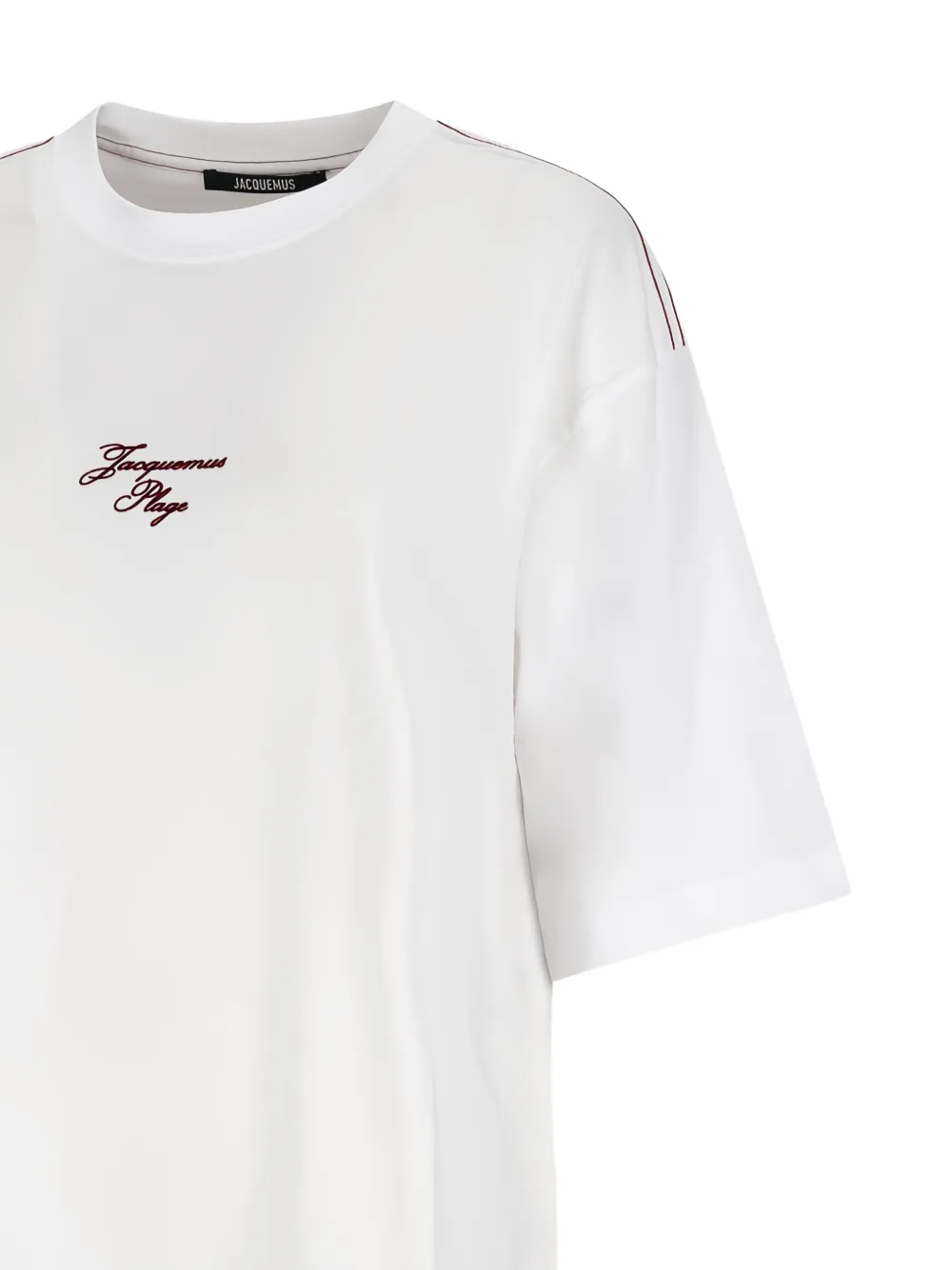 Jacquemus Bateau T-shirt met logoprint Wit