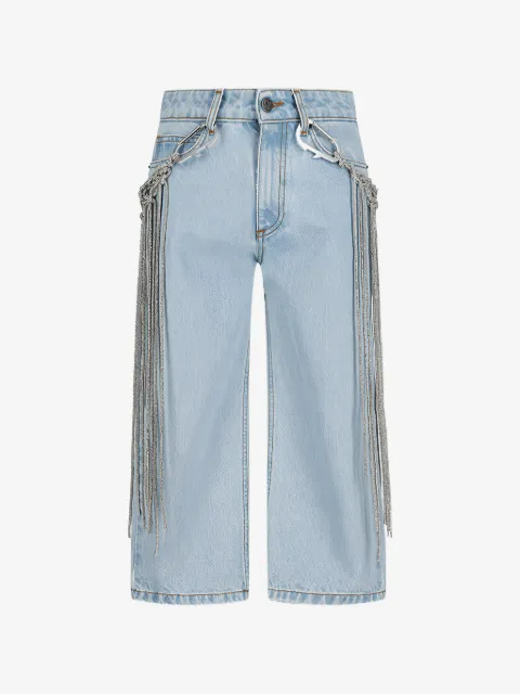 Giuseppe Di Morabito jeans capri con cinturón removible