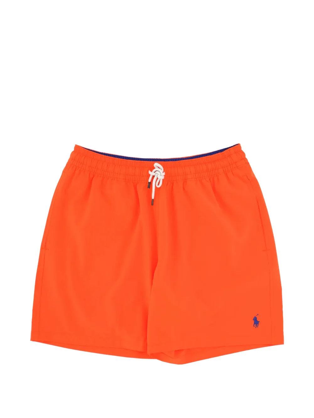 Polo Ralph Lauren logo-embroidered drawstring swim shorts - Orange