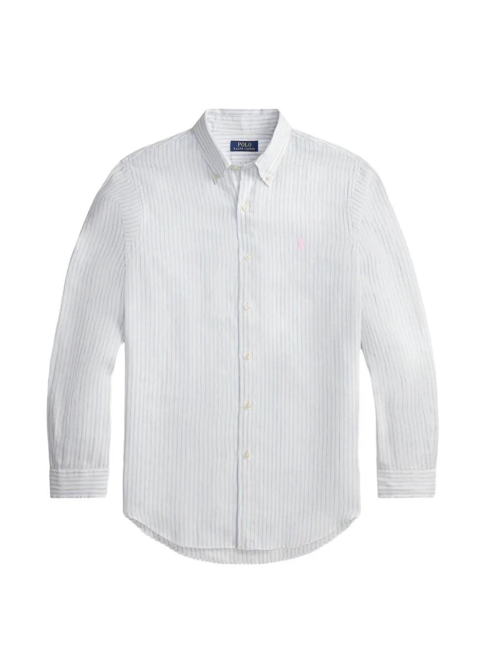 Polo Ralph Lauren striped linen shirt - Bianco