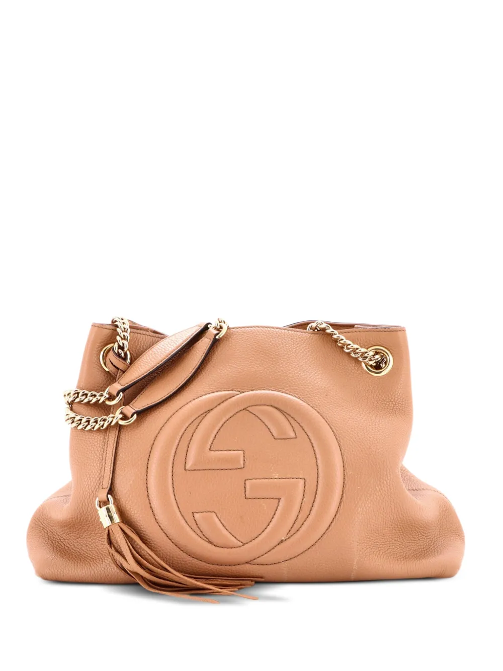 Gucci Pre-Owned Mittelgroße Soho Chain Strap Schultertasche - Nude