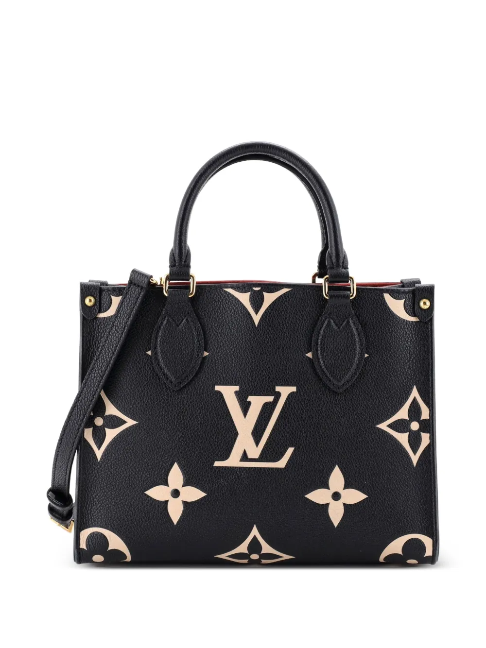 Louis Vuitton Pre-Owned OnTheGo Bicolor Monogram Empreinte Giant PM tote bag - Nero