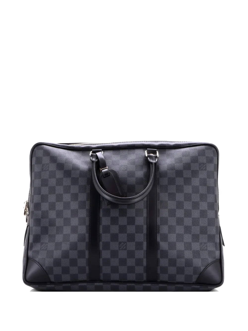 Louis Vuitton Pre-Owned Portadocumenti Voyage Damier - Nero