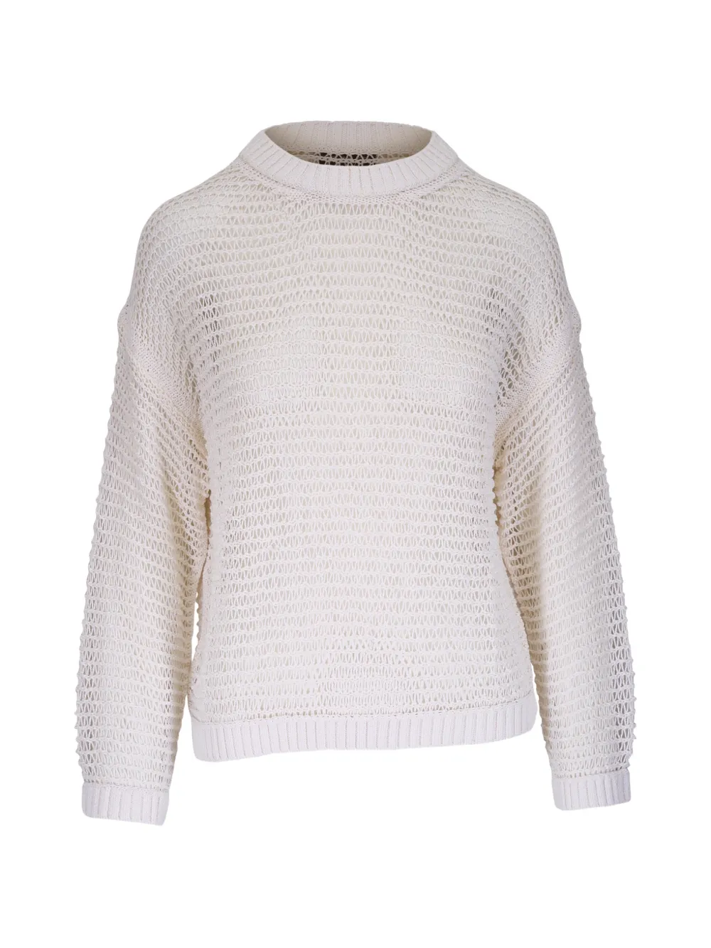 TWP open-knit sweater - White