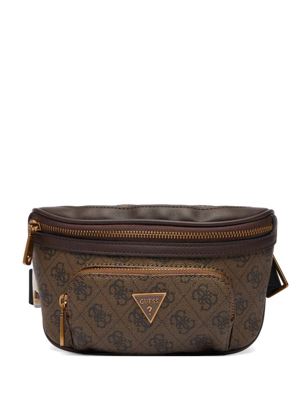 GUESS USA Marsupio Milano Smart con logo 4G - Marrone