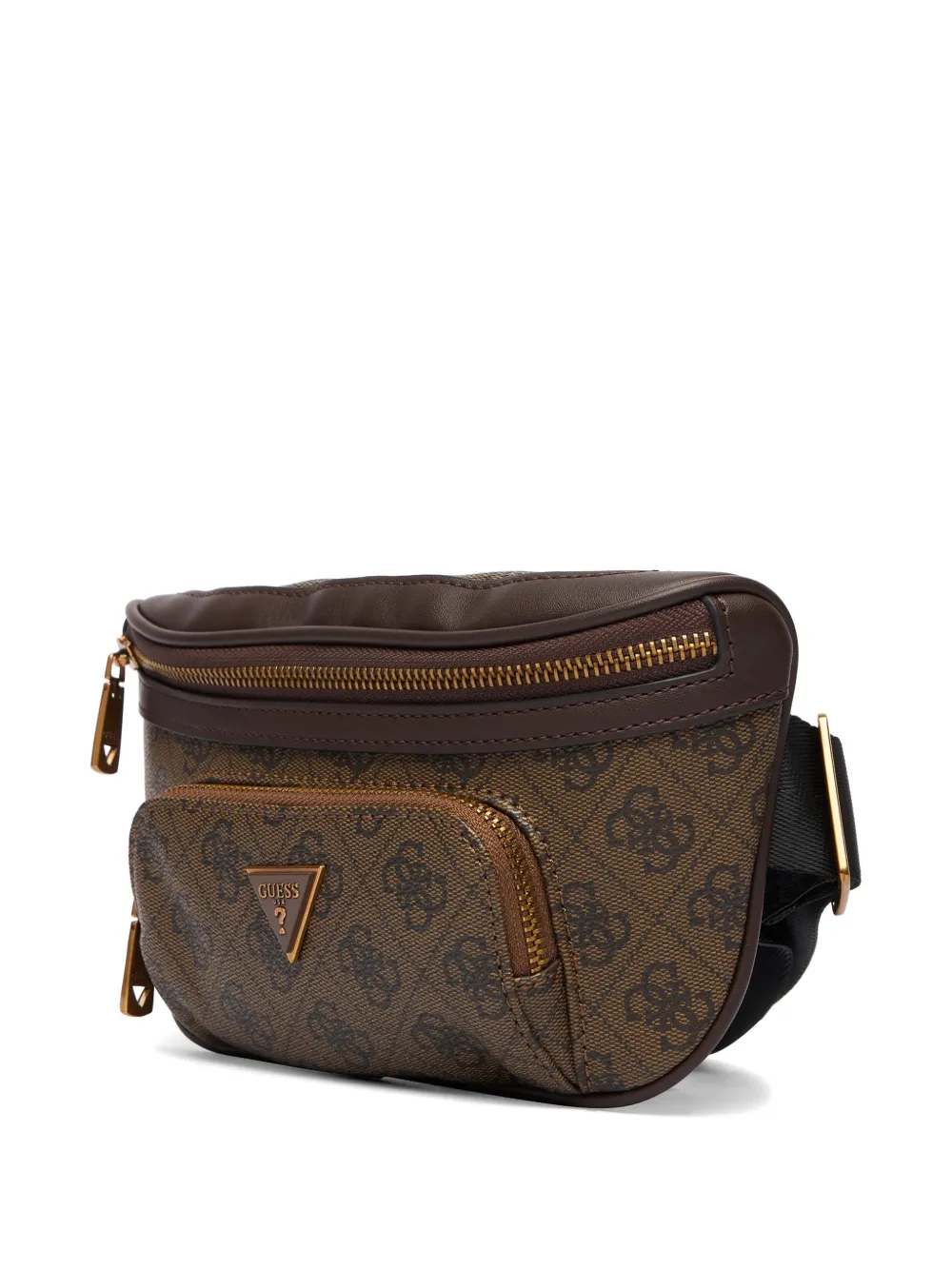 GUESS USA Milano Smart 4G heuptas met logo Bruin