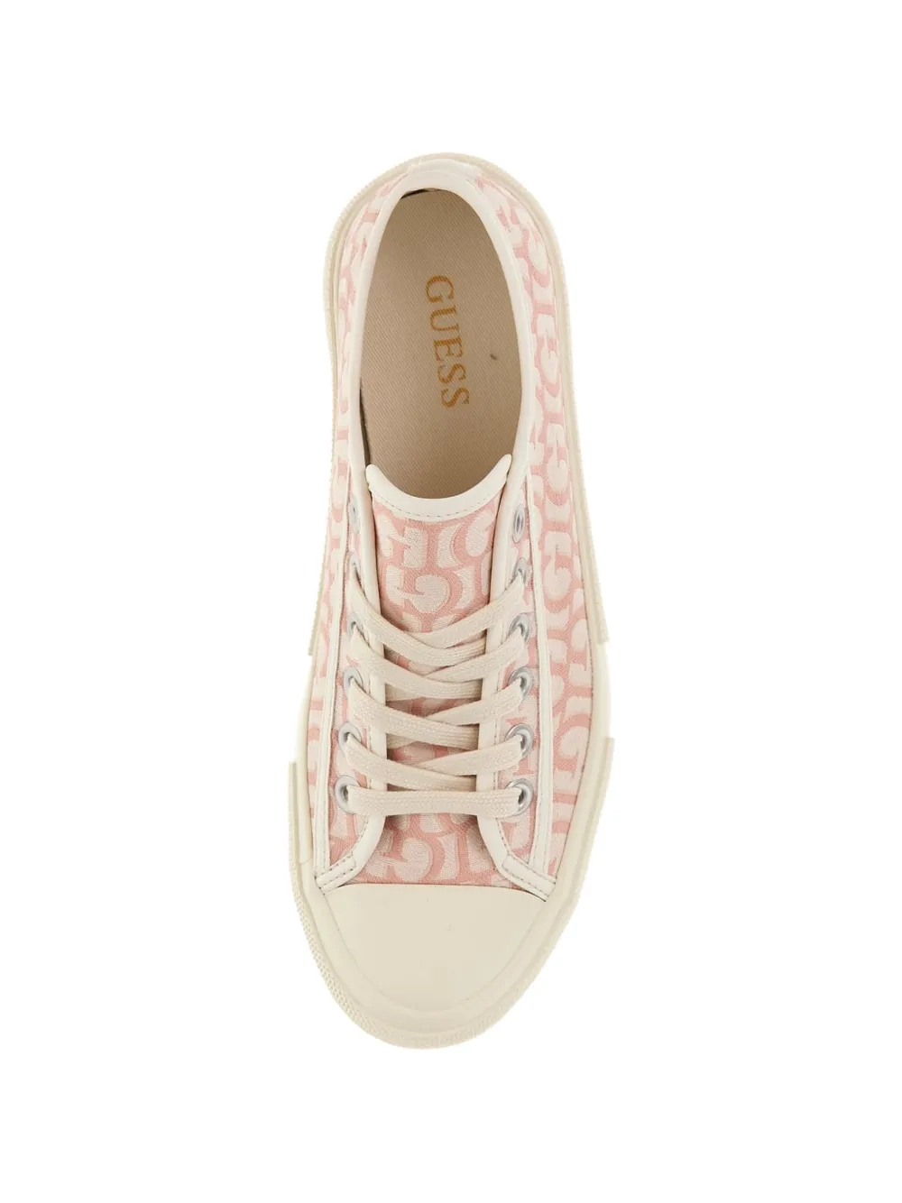 GUESS USA Sneakers met logo Roze