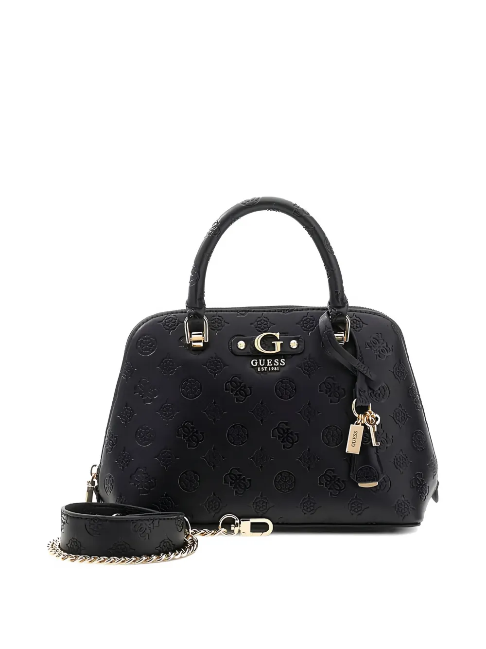 GUESS USA Dita crossbodytas met logo-reliëf Zwart