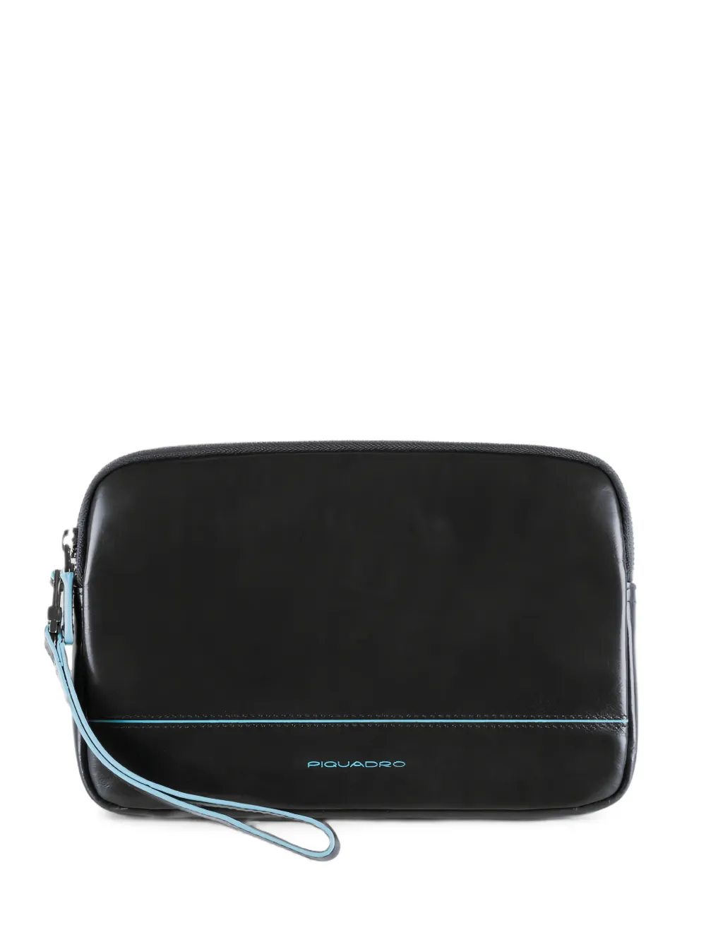 PIQUADRO leather wristlet clutch bag · OS