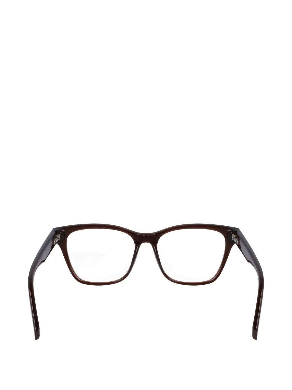 Lacoste Bril met vierkant montuur Bruin
