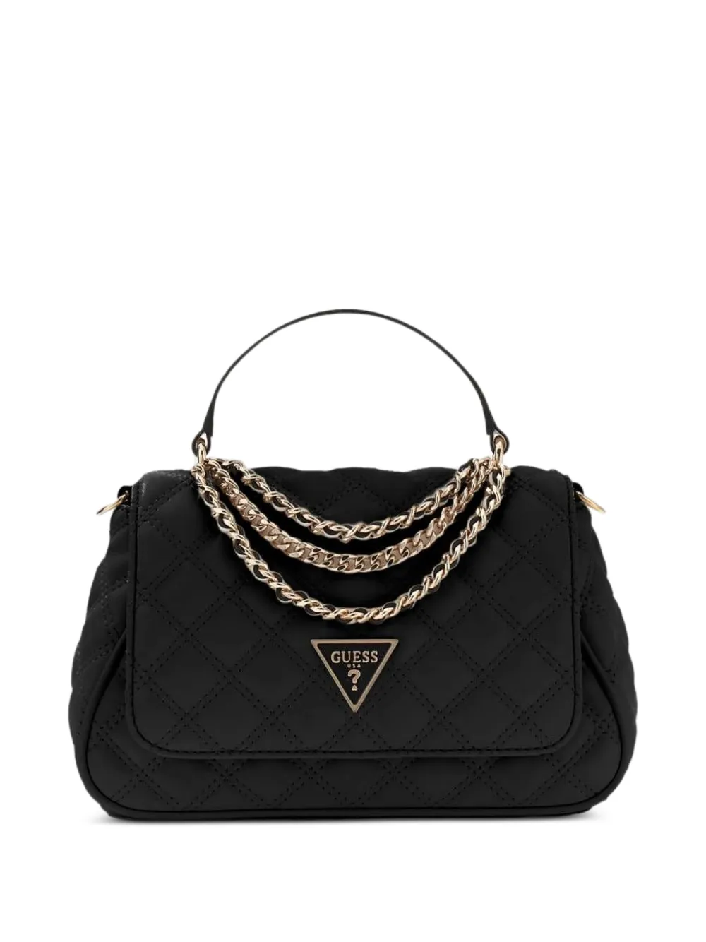 GUESS USA Giully quilted tote bag - Nero
