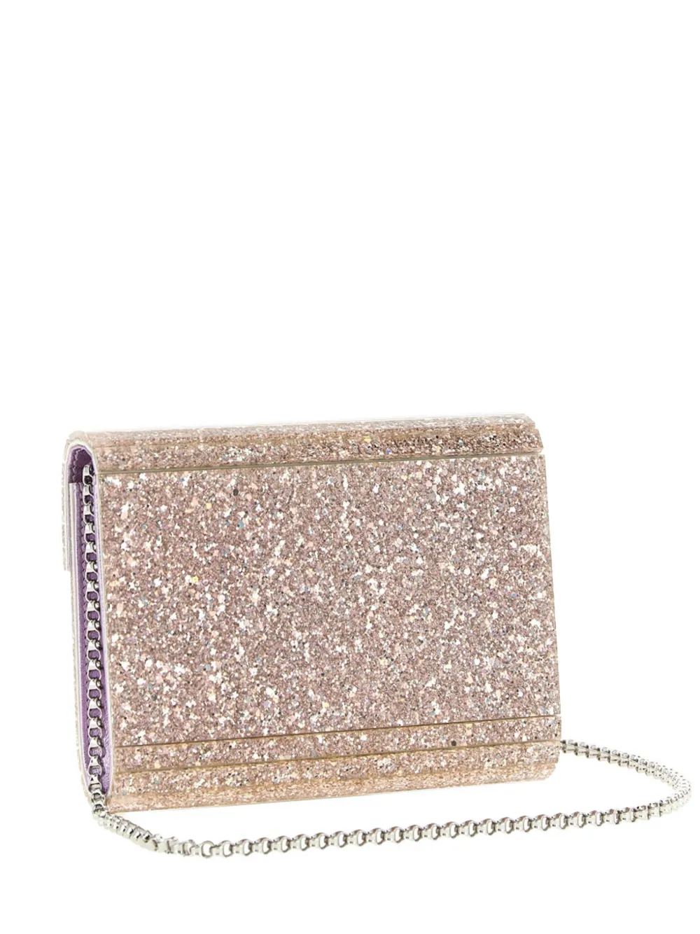 Jimmy Choo Candy Glitter tote bag - Rosa