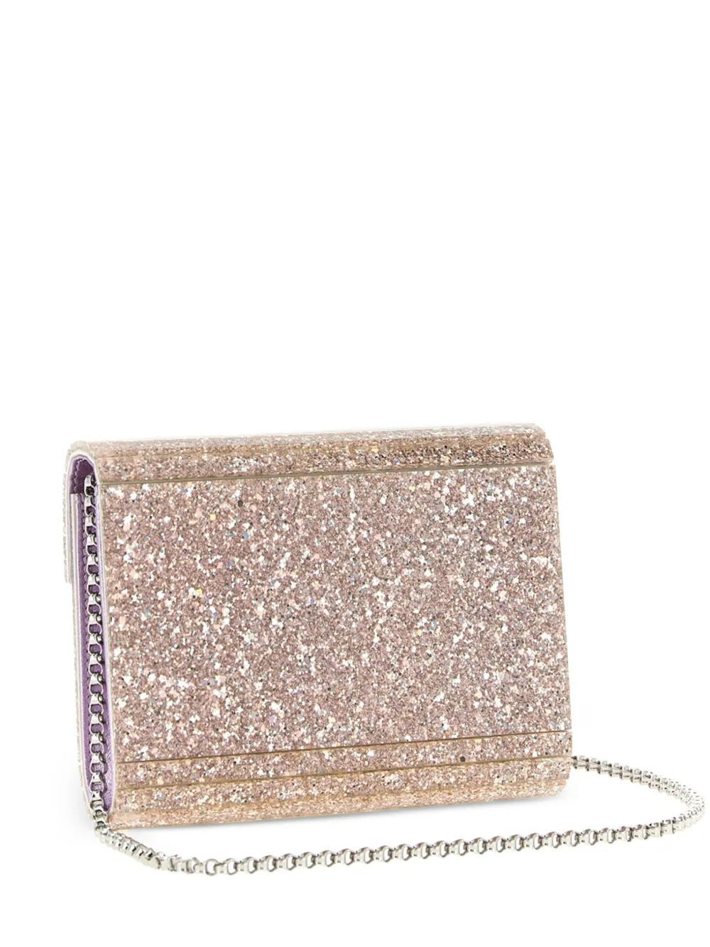 Jimmy Choo Candy Glitter tote bag - Rosa