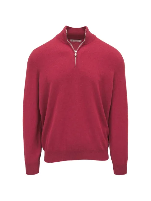 Brunello Cucinelli zip-collar sweatshirt