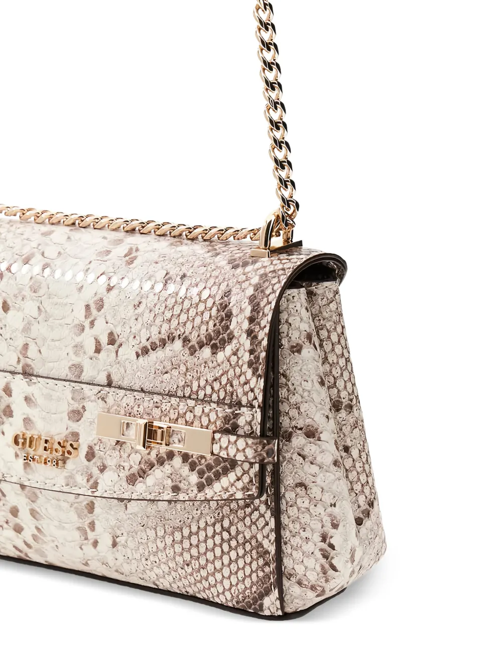 GUESS USA Deesa kleine schoudertas Beige