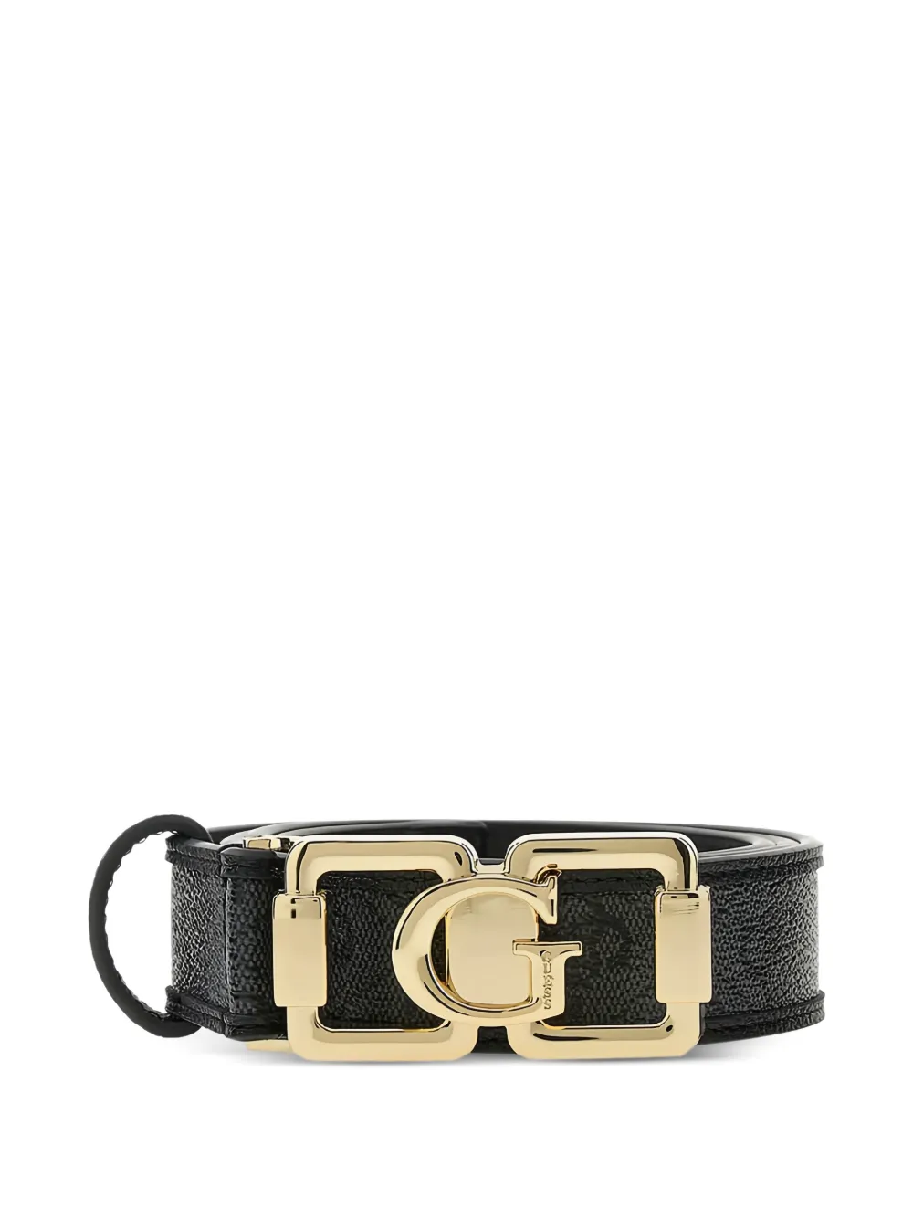 GUESS USA Karnilla 4G logo-buckle belt - Nero
