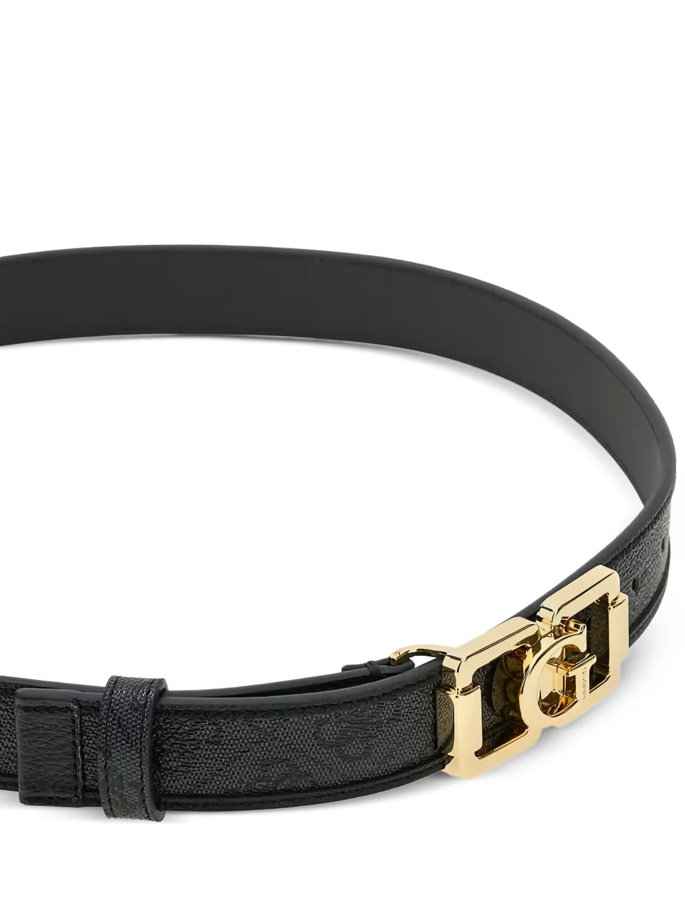 GUESS USA Karnilla 4G riem met logogesp Zwart