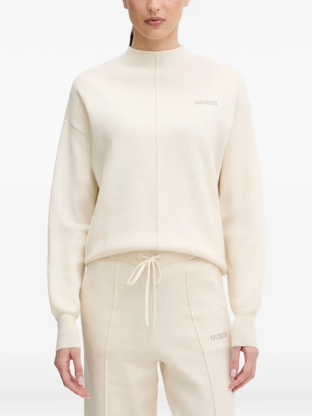GUESS USA Felpa con logo - Bianco