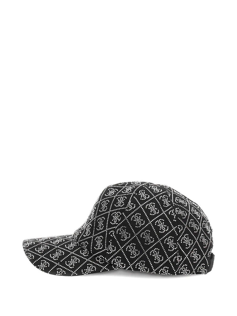 GUESS USA Pet verfraaid met stras en logo-patroon Zwart