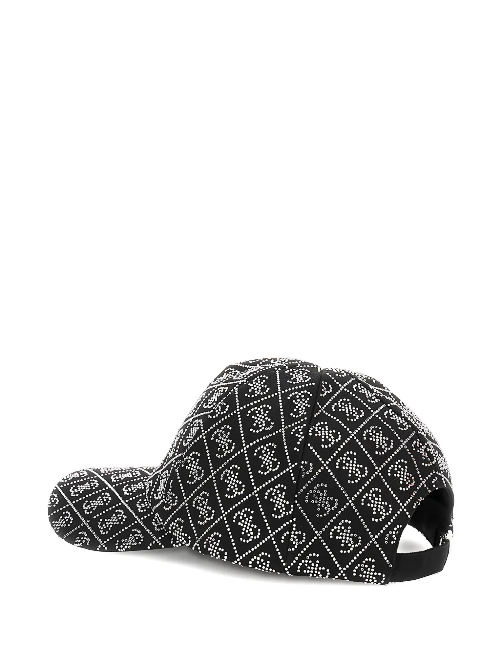 GUESS USA Pet verfraaid met stras en logo-patroon Zwart