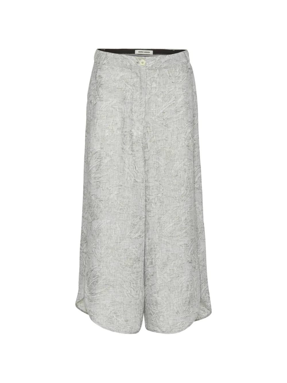 Henrik Vibskov buttoned palazzo pants - Grigio