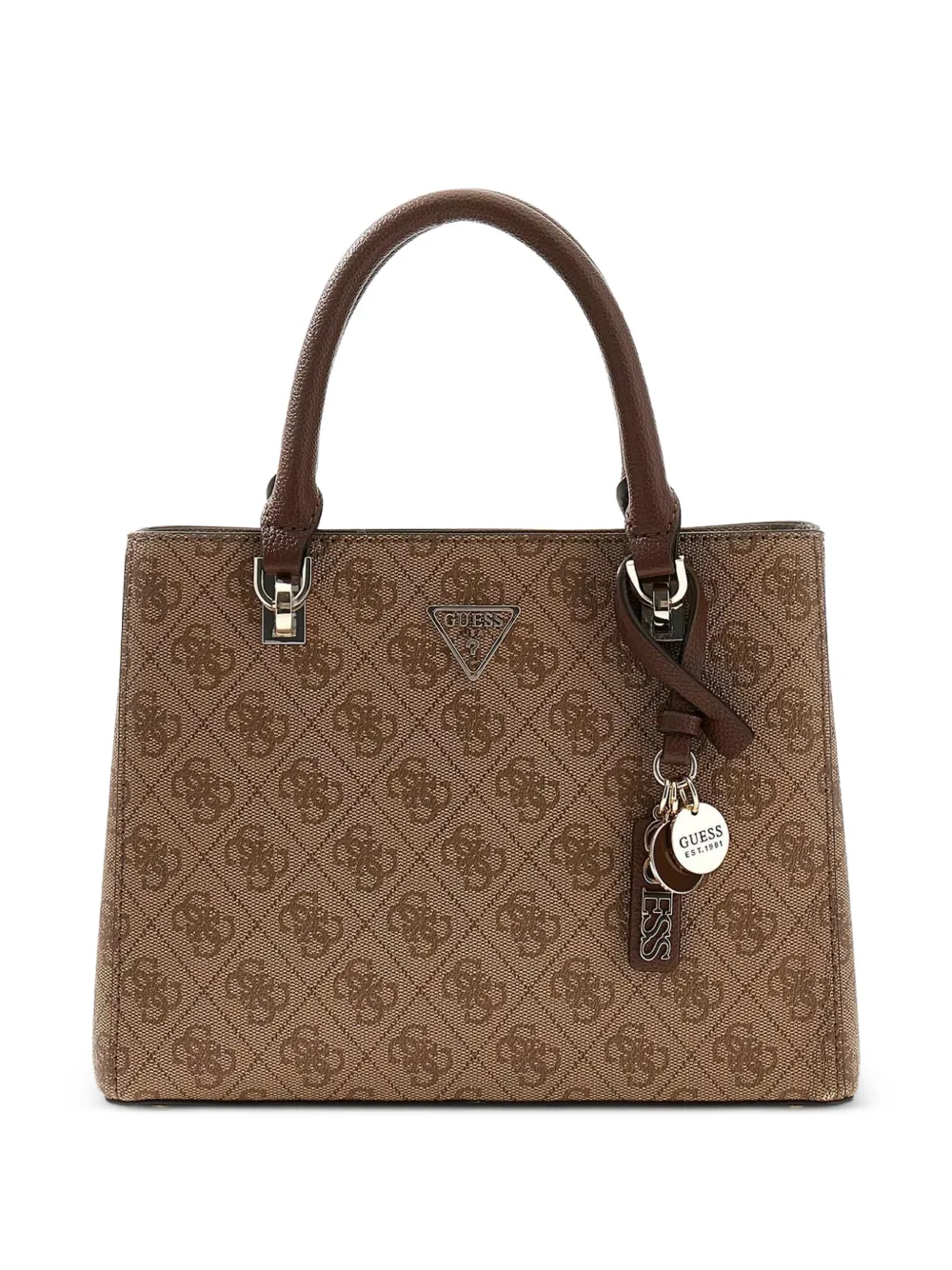 GUESS USA Noelle 4G monogram tote bag - Toni neutri